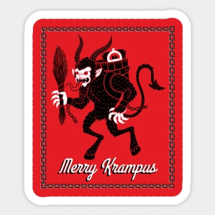 Merry Krampus! Sticker